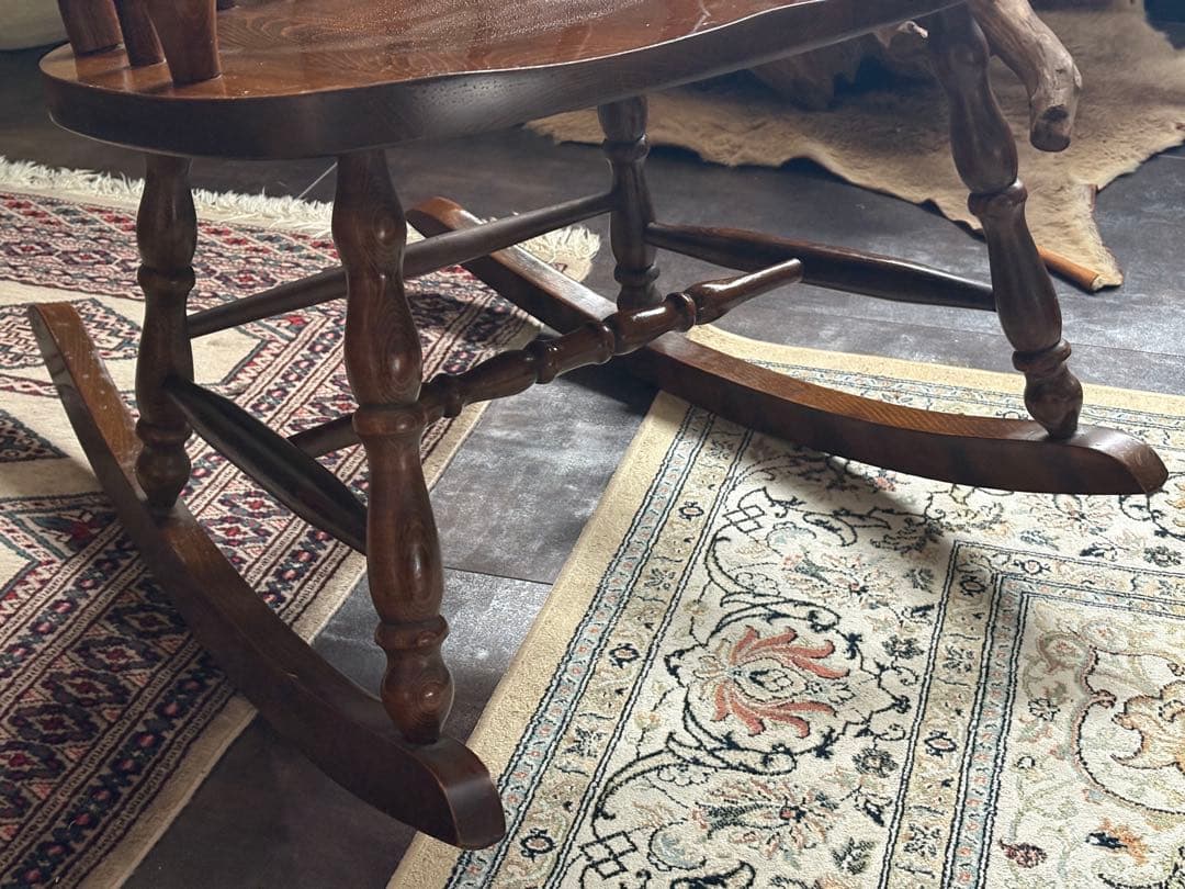 柏木工　KASHIWA ロッキングチェア　レトロ　ジャパニーズビンテージ　SZ