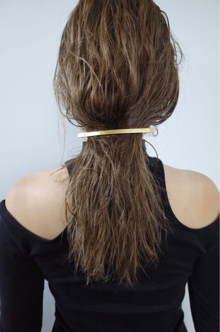 ヘアアクセサリー portray jewelry barretta -01 gold