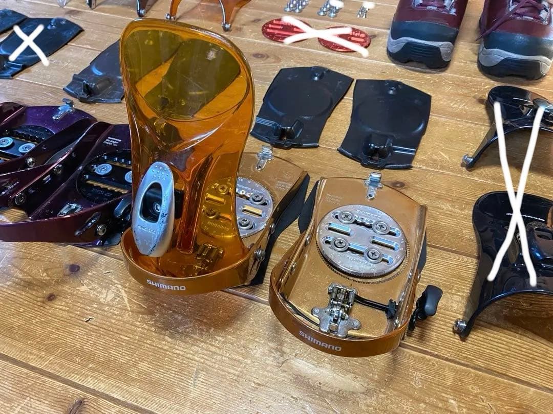 Accublade アキュブレイド ステップイン ブーツ　バインディング