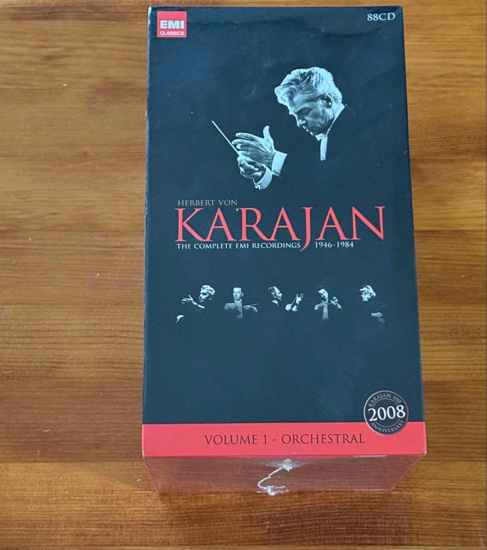カラヤン　コンプリートレコーディング　88CD EMI録音　1946-1984