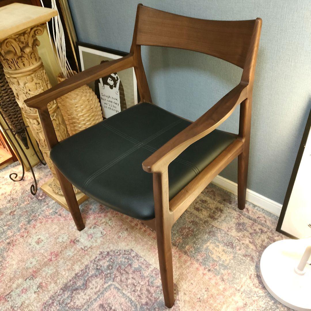 【panda】関家具ダイニングチェア ウォールナット 無垢材 天然木