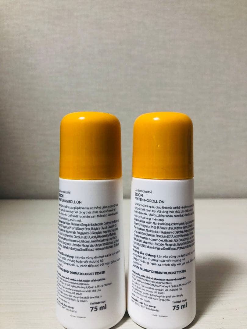 NUSKIN ❤4本ニュースキン　サイオンホワイトニングロールオンデオドラント