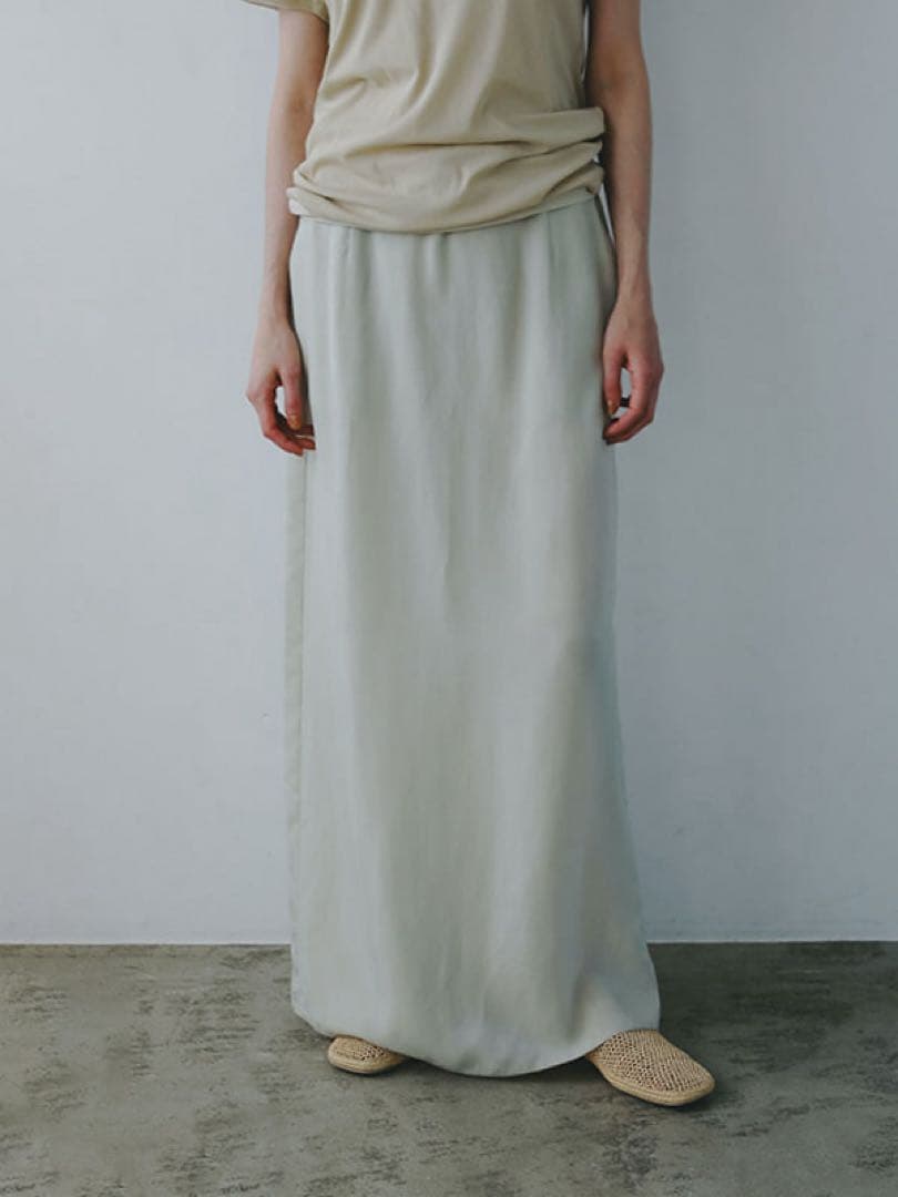 キュプラIラインスカート