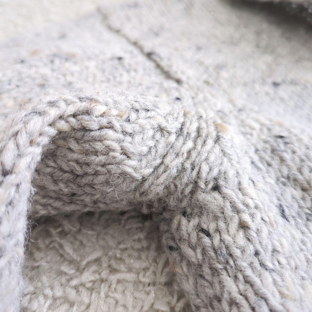 トムブラウン　カーディガン　トリコロール　4bar グレー　メンズ　ニット