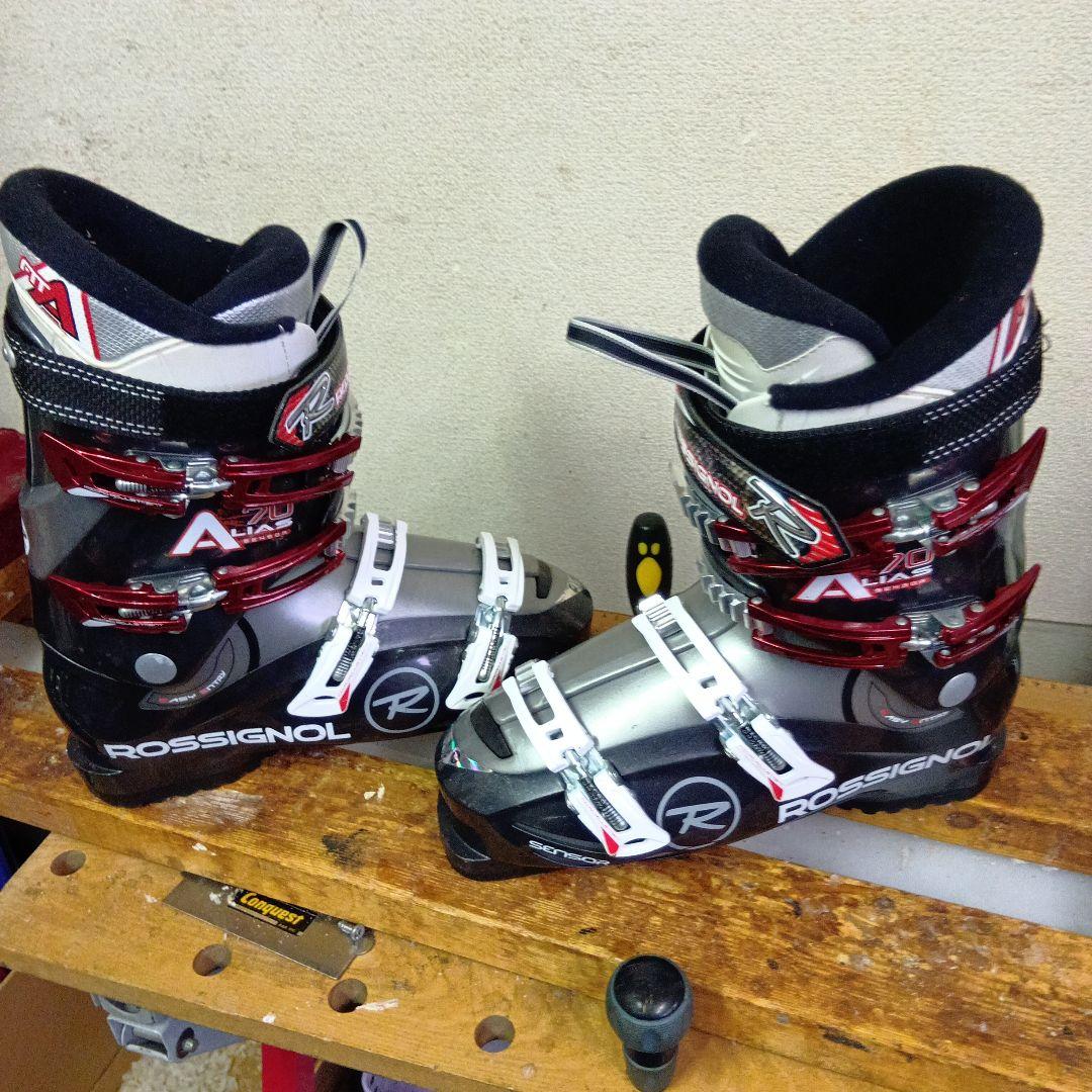 ロシニョール 整備済 スキーセット 162cm ブーツ27,5cm ポール付