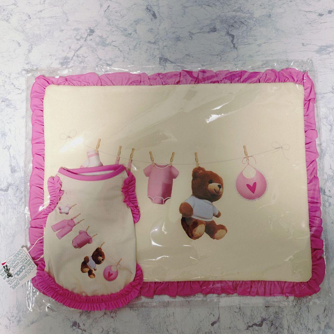 E Laundry BearフリルタンクXS＆マット セットcircusサーカス