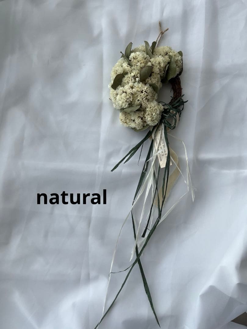 スターチスとユーカリのハーフリース