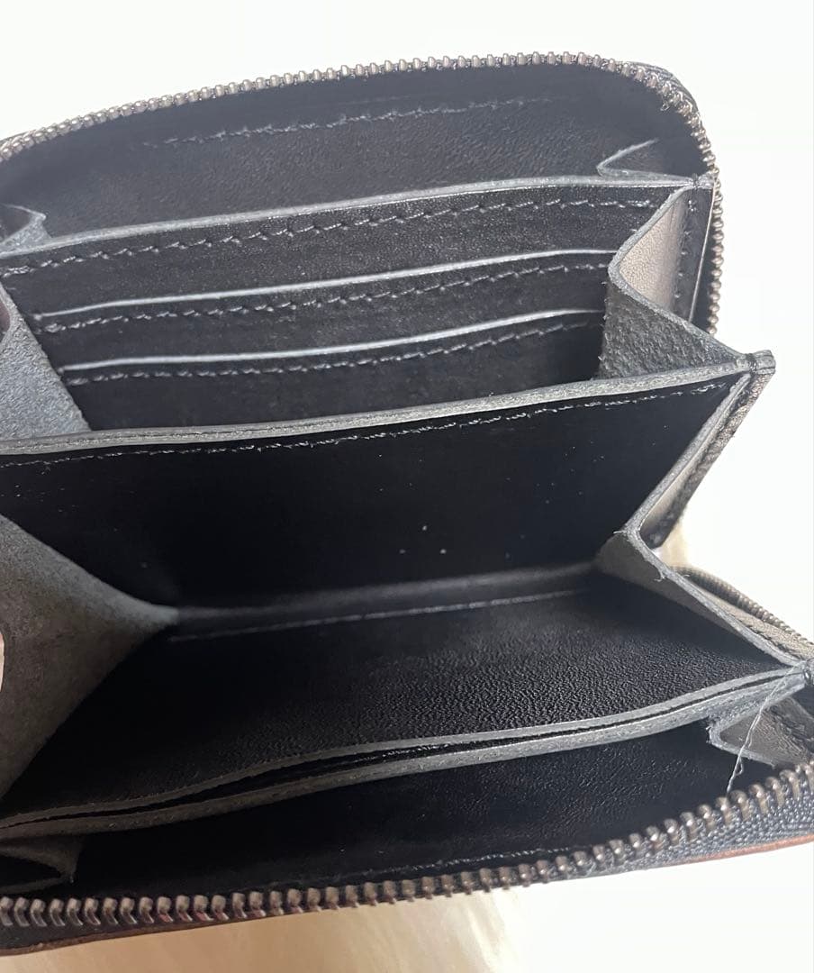 専用MR.OLIVE【ミスターオリーブ】　ラウンドファスナー　ブラック　本革