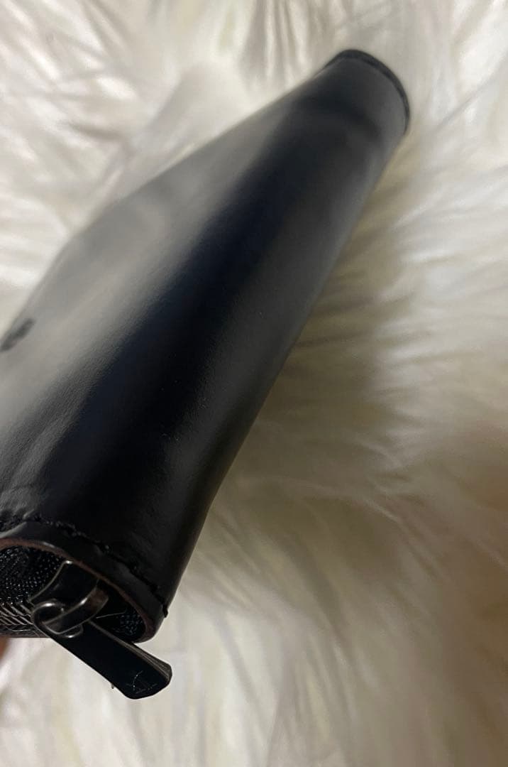 専用MR.OLIVE【ミスターオリーブ】　ラウンドファスナー　ブラック　本革