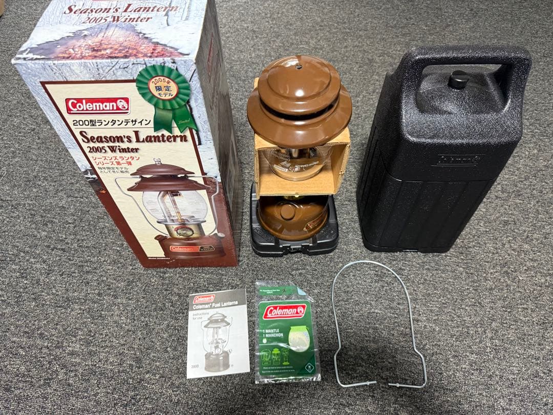【新品】 コールマン ランタン シーズンズランタン 2005年 キャンプ
