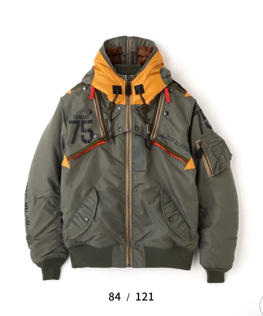 や*す様 AVIREX　MA-1　REMODEL　MARK2　フライトジャケット