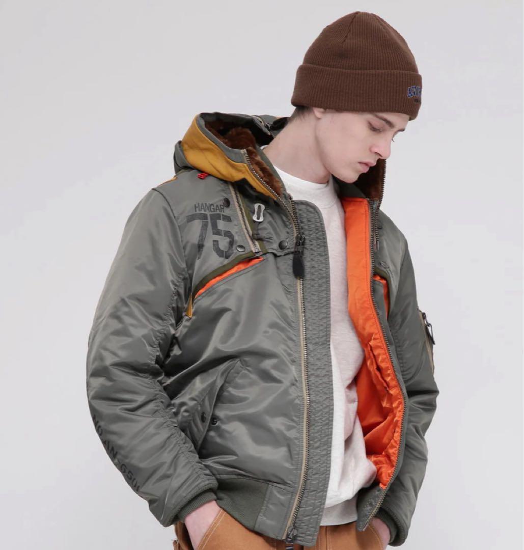 や*す様 AVIREX　MA-1　REMODEL　MARK2　フライトジャケット