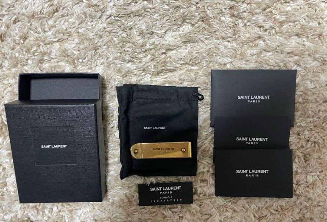 サンローラン マネークリップ メタル SAINT LAURENT ビルクリップ