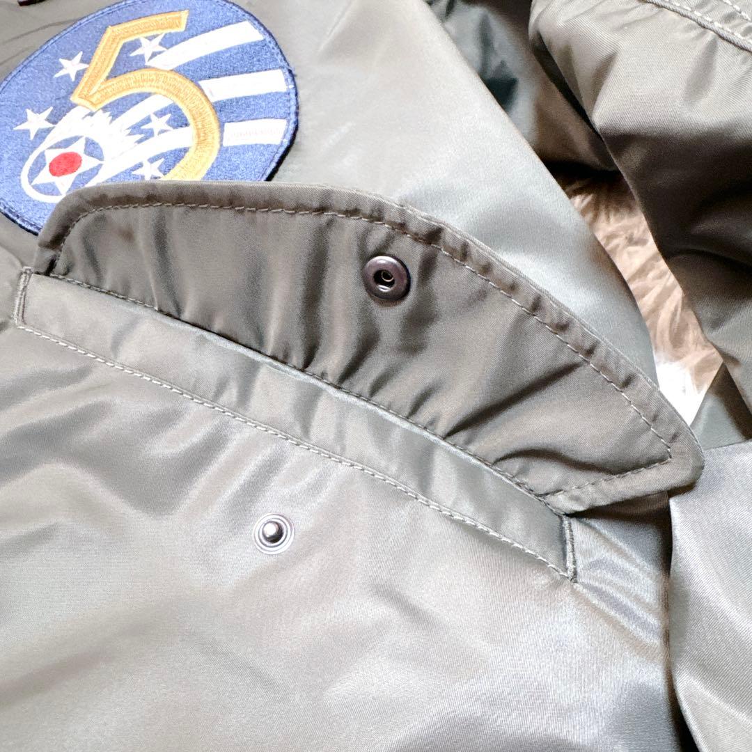 avirex L-2B Spearhead 5th 限定品　ワッペン　刺繍