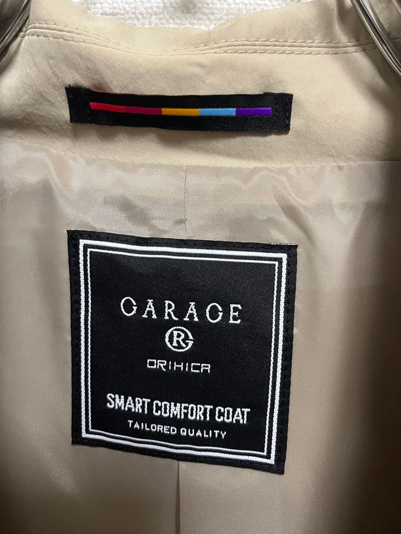 極美品GARAGE ORIHICA ベージュ トレンチコート