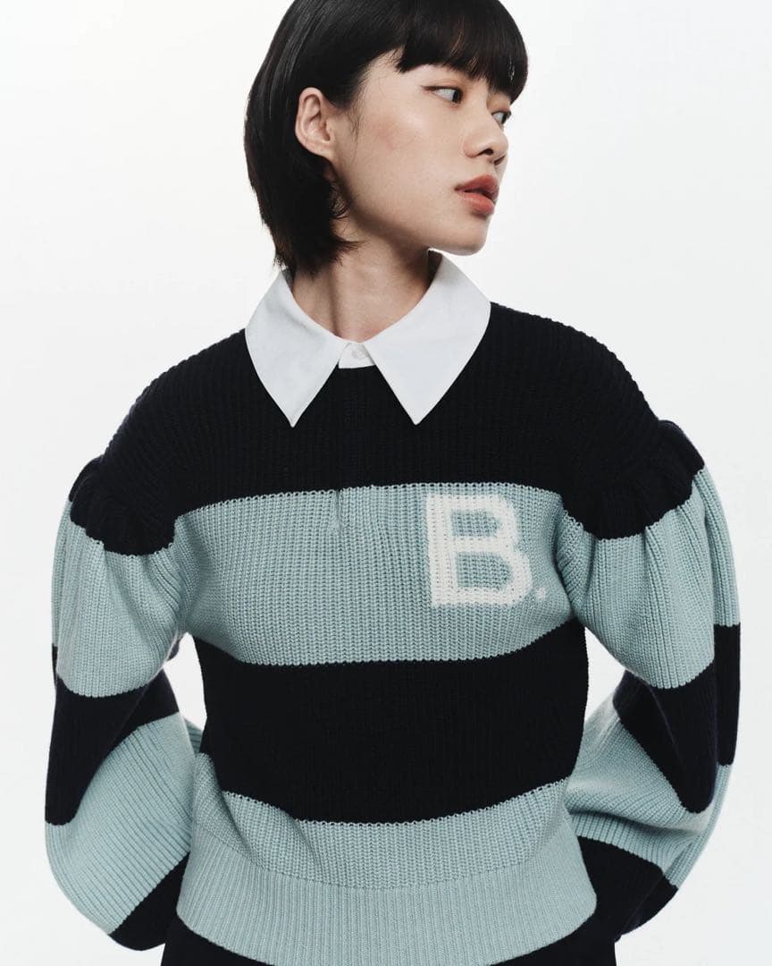 Bibiy. B. POLO KNIT／正規品