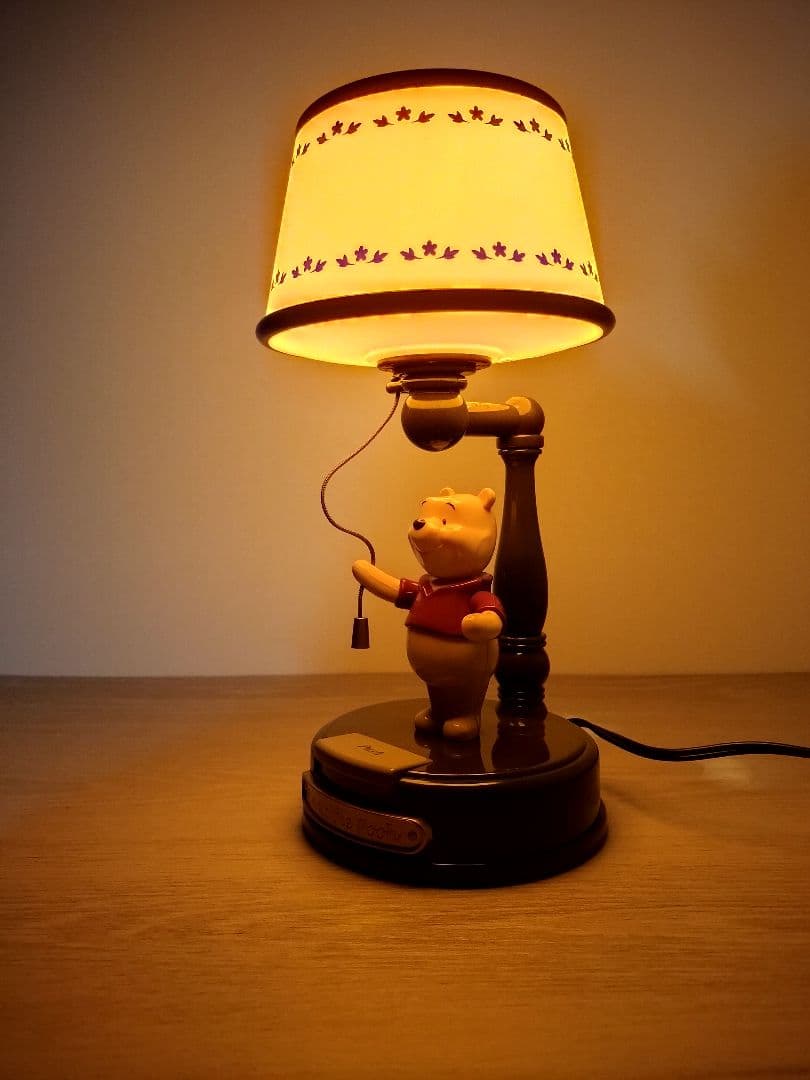 昭和レトロ くまのプーさん ランプ ミツワ工業 ディズニー Disney ライト
