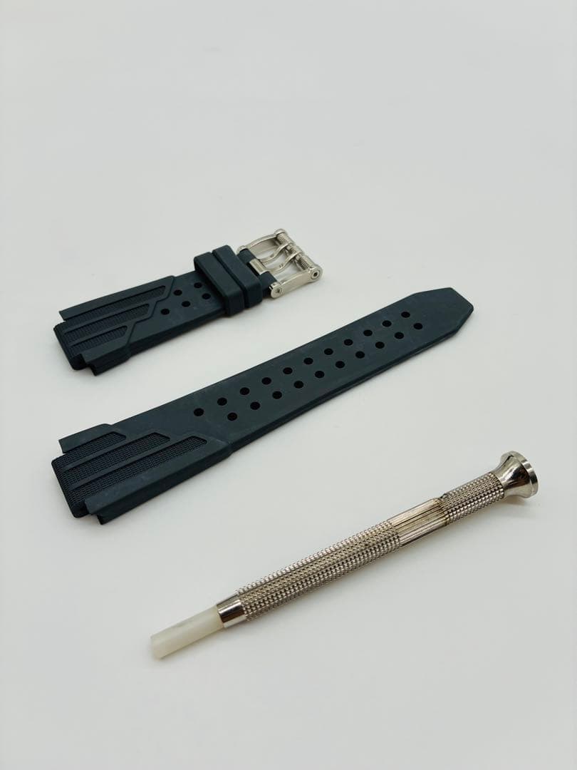 新品 AQUANAUTIC 純正ラバーベルト グレー 激レア