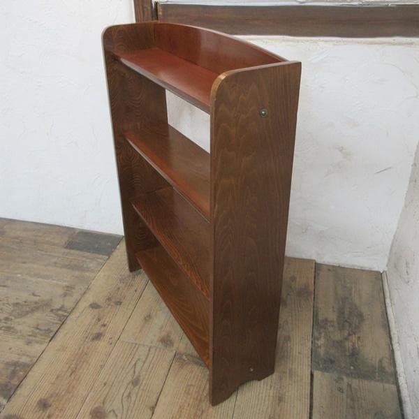 イギリス アンティーク 家具 ブックシェルフ ブックケース 本棚 6032e