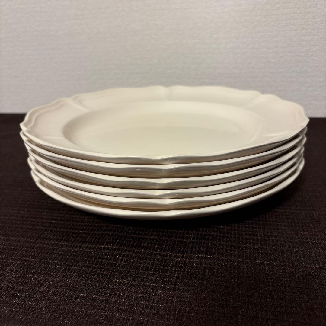 ウェッジウッド　クイーンズウェア　クイーンズプレイン　ディナープレート　26cm