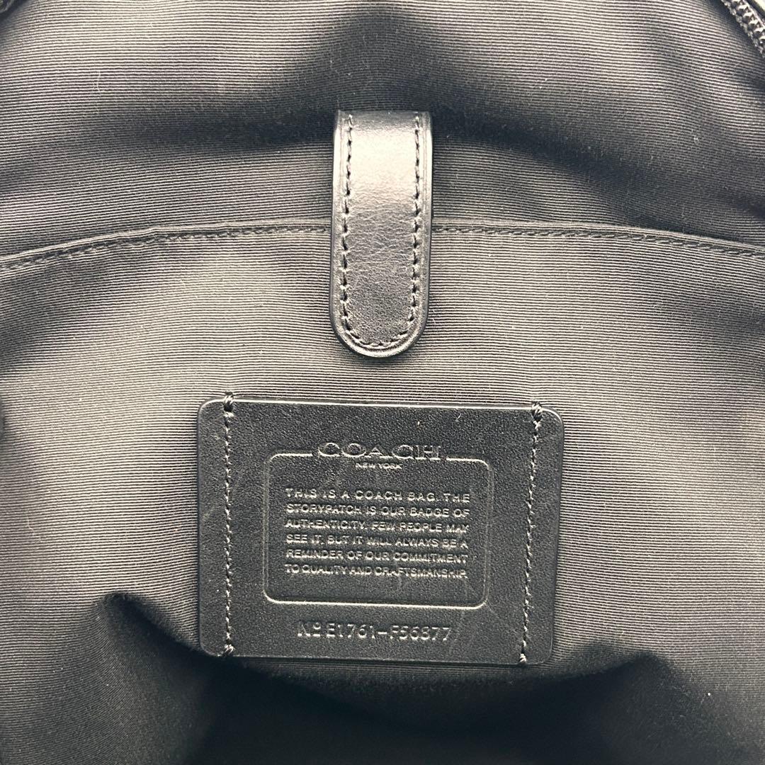 レア美品✨ COACH コーチ ボディバッグ ショルダーバッグ 肩掛け ブラック