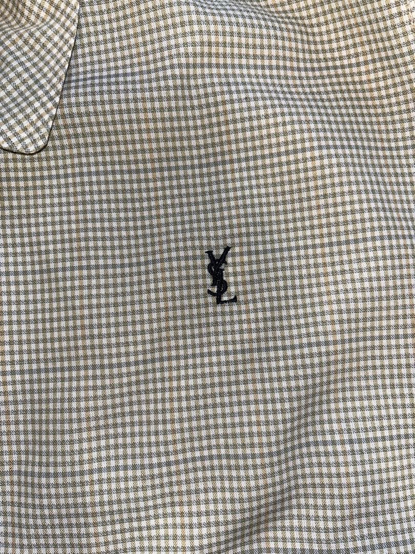 Yves Saint Laurent チェック柄ジャケット