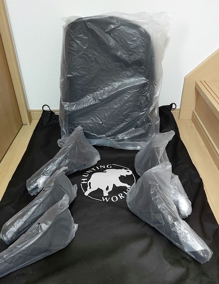 ハンティングワールド　ゴルフ　キャディバッグ　美品!