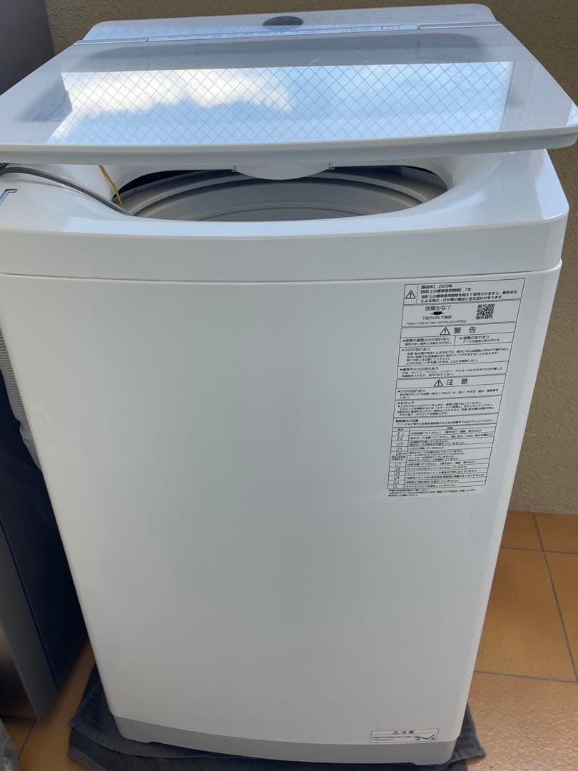 【値下げ】洗濯機　AQUA アクア　洗剤・柔軟剤自動投入　8kg