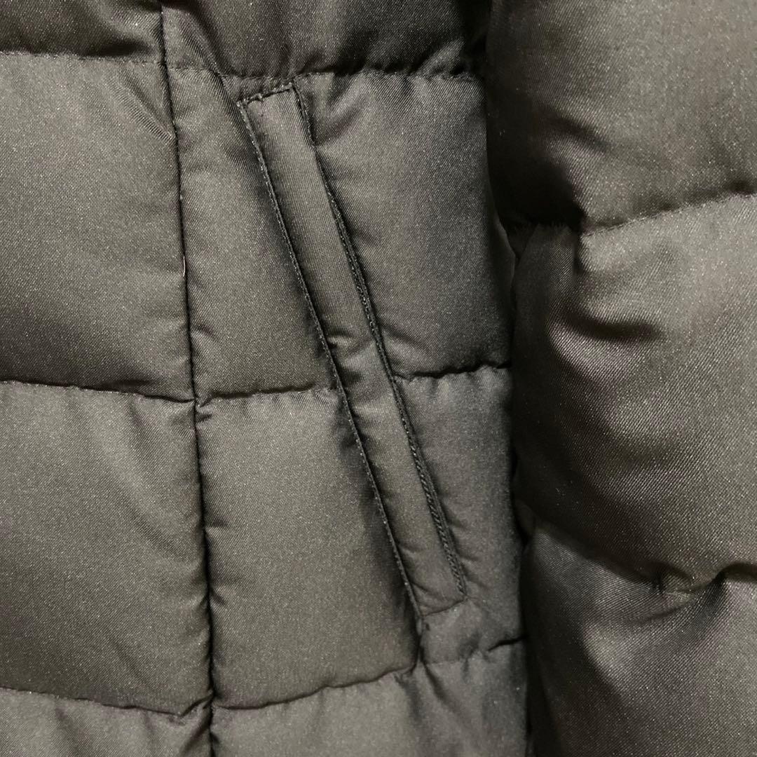 INDIVI ブラック ロングダウンジャケット　XXS