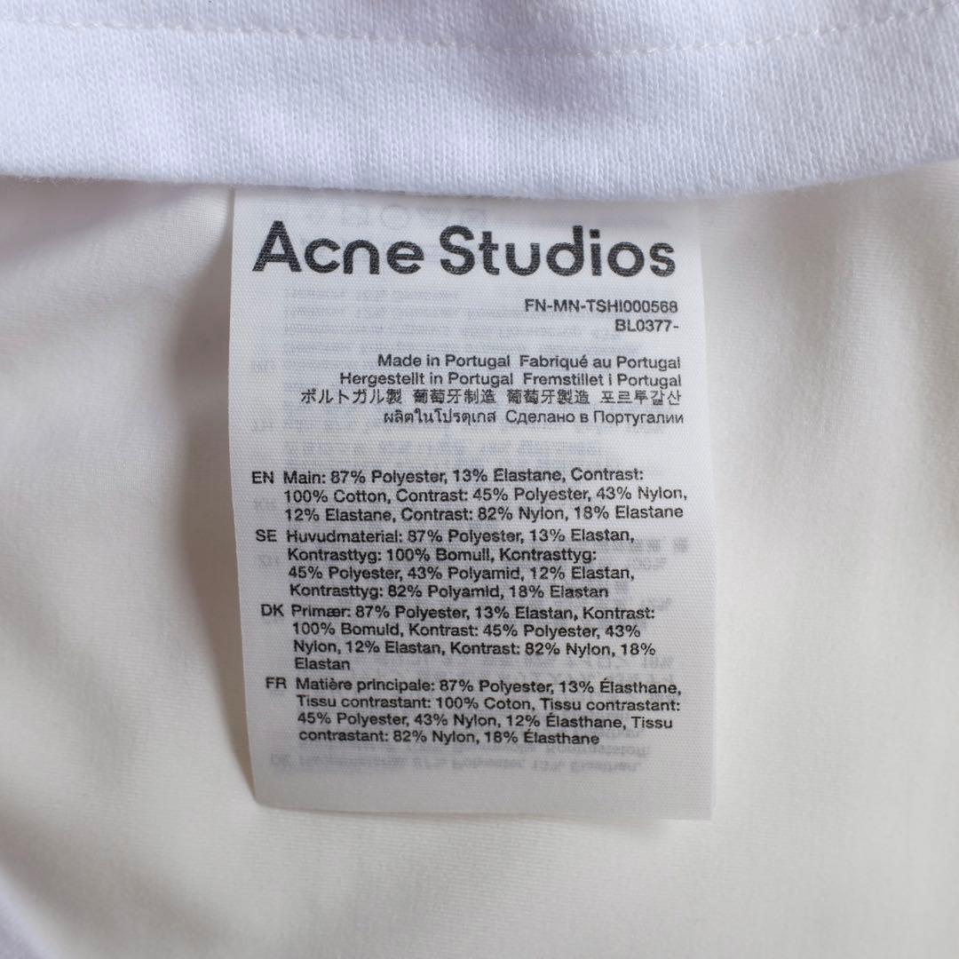 新品正規品 Acne Studios ロゴタンクトップ ノースリーブトップス