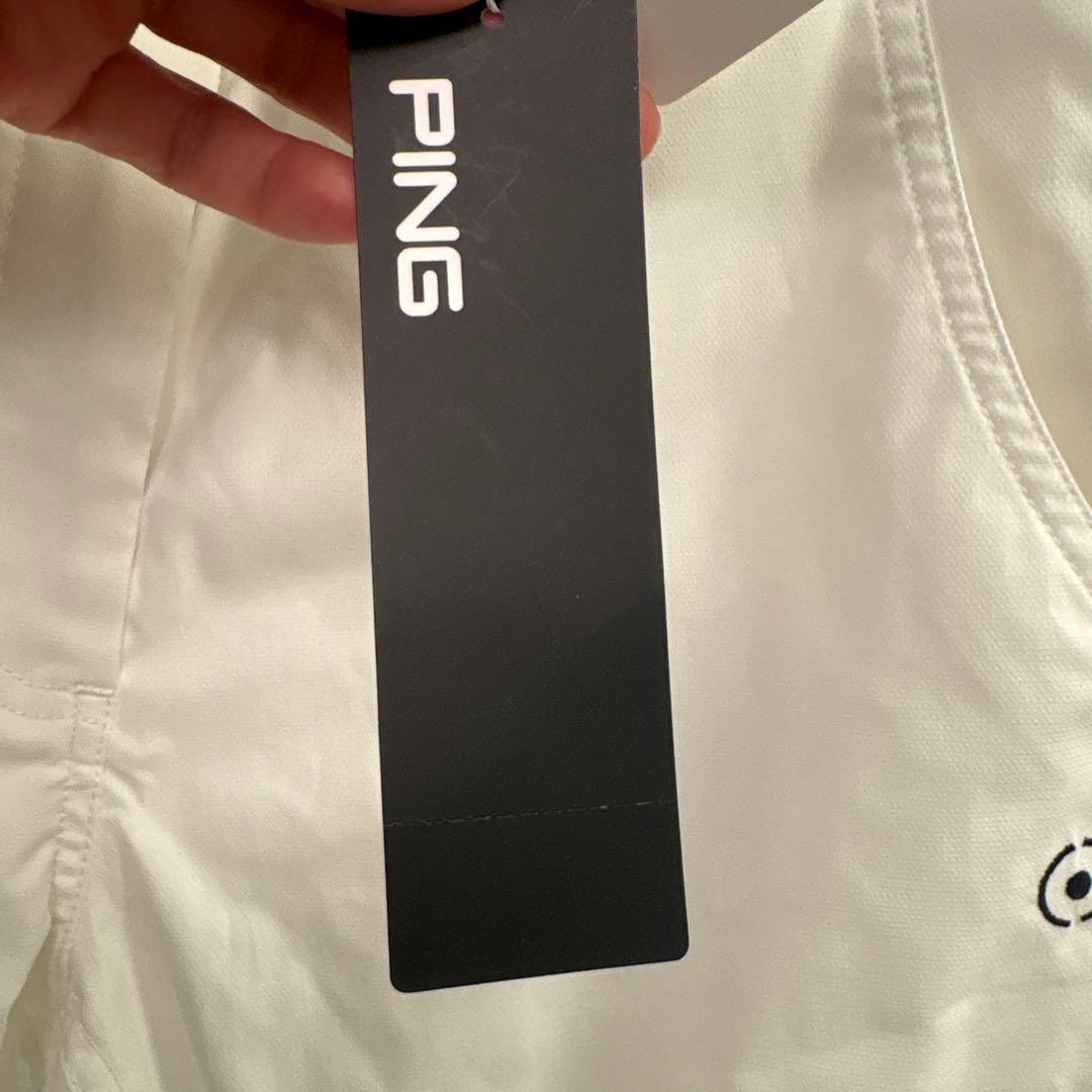 ゴルフレディースパンツ　ping 白