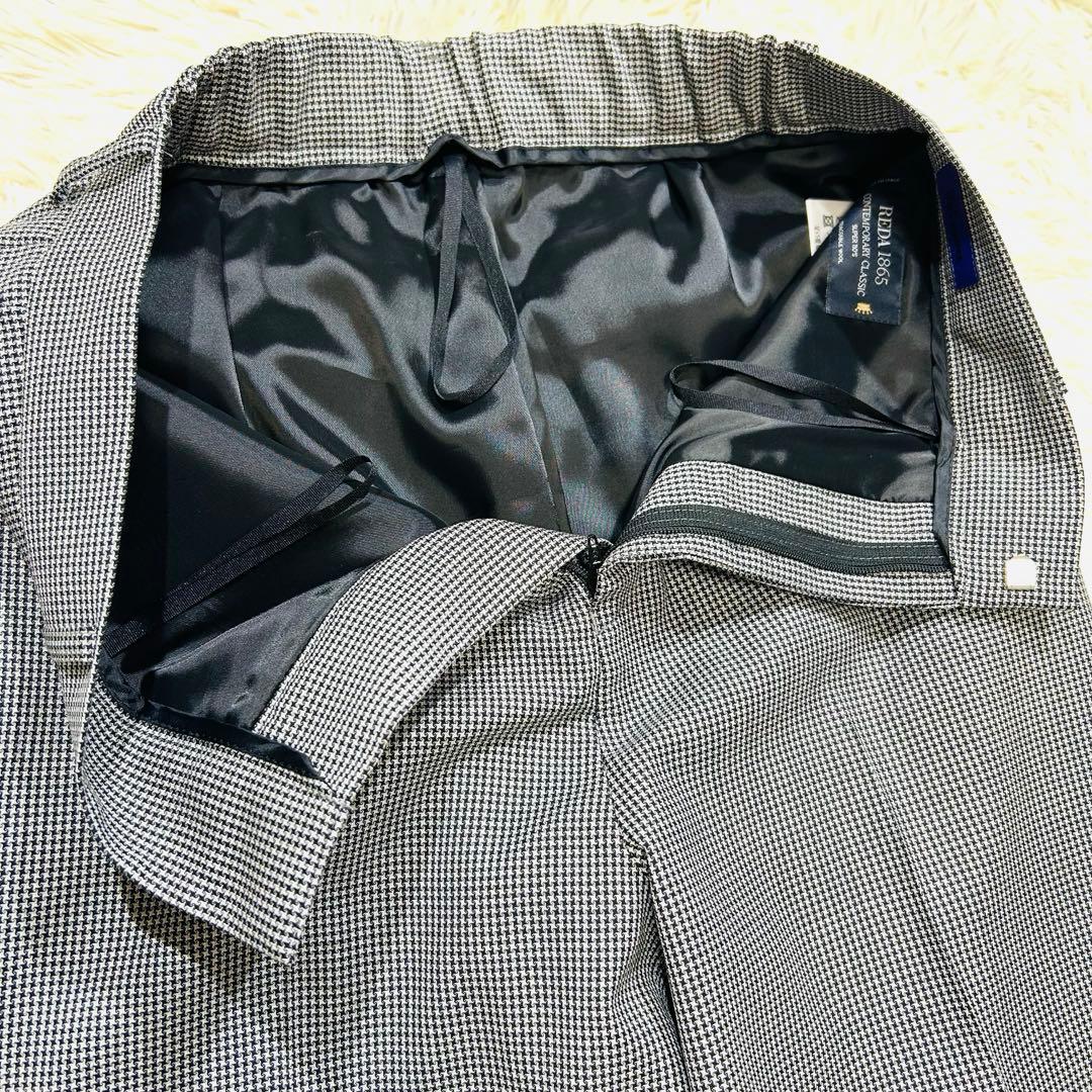 【未使用タグ付】アオキ×ジュンコシマダ REDA ダブルブレストセットアップ　M