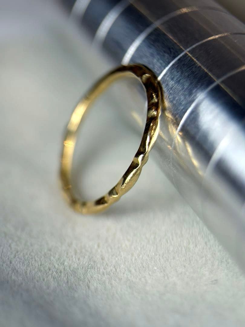 【みぃちゃんさまご購入ご予約品】 スタージュエリー ピンキーリング k10 YG