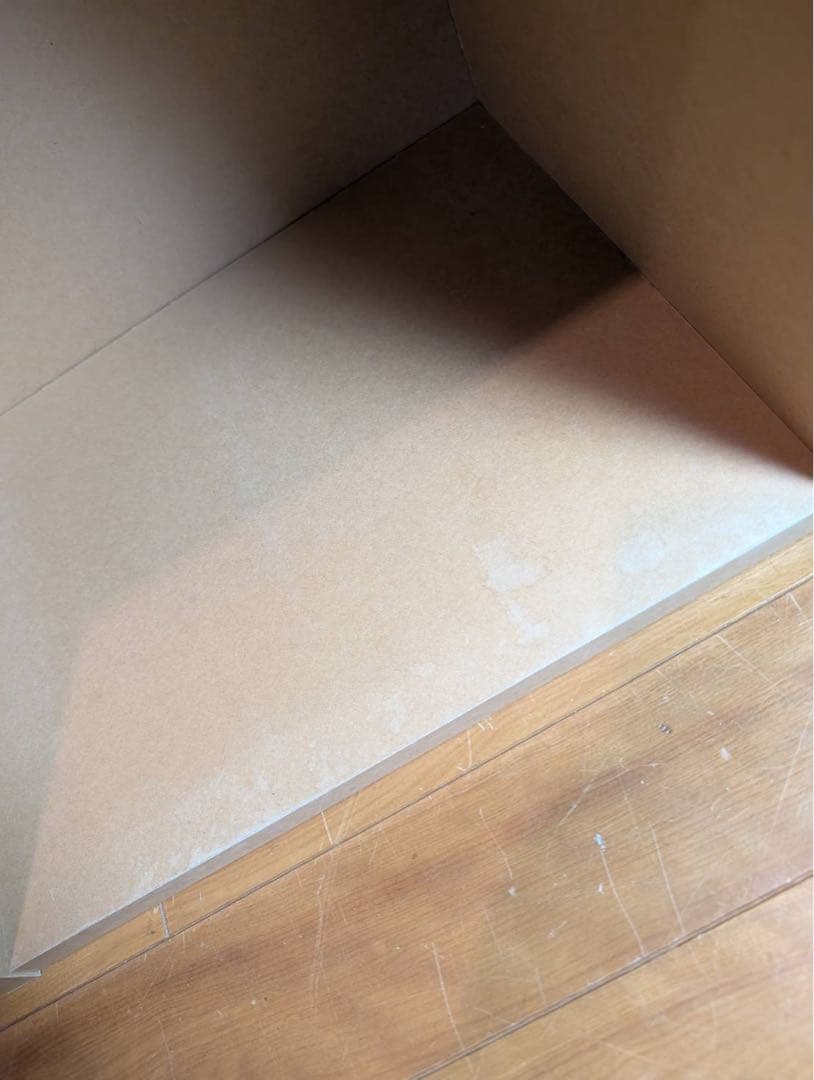 ■送料込■無印良品 パルプボードボックス 34段 棚シェルフ廃盤家具