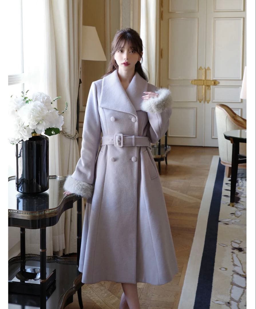 新品未使用タグ付き！ Riu Principal icon coat グレー