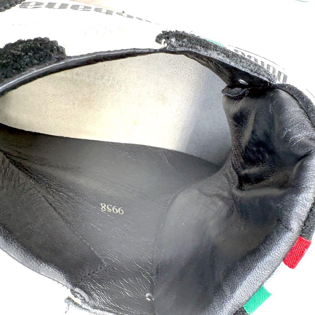 ドルチェ&ガッバーナ ハイカットスニーカー レザー　シェリーライン