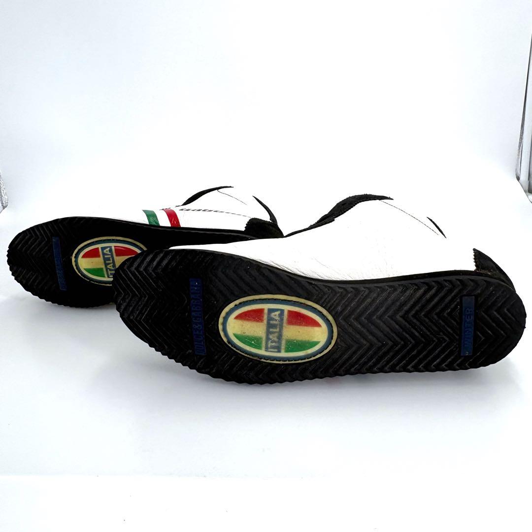 ドルチェ&ガッバーナ ハイカットスニーカー レザー　シェリーライン