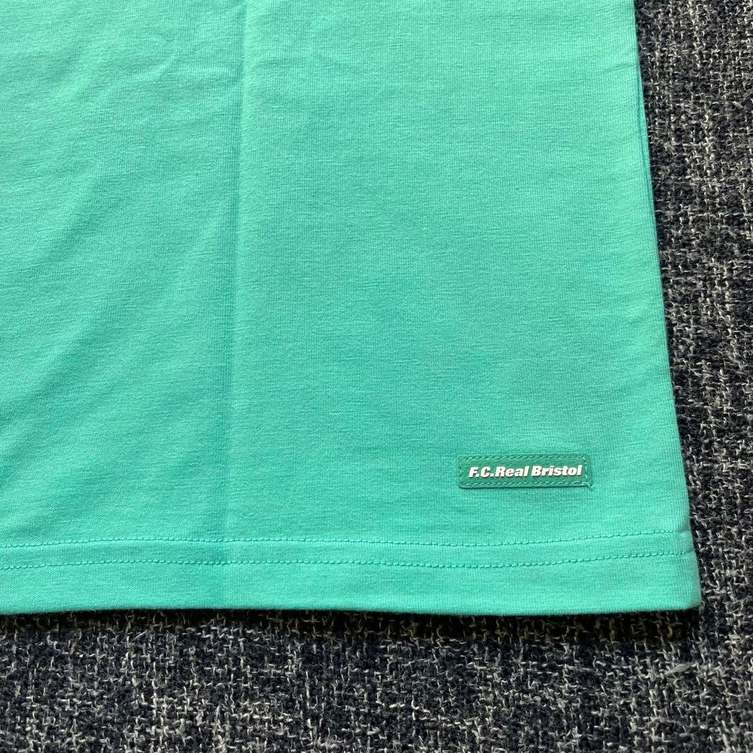 [XL]新品未使用タグ付きF.C.Real Bristol ターコイズ Tシャツ