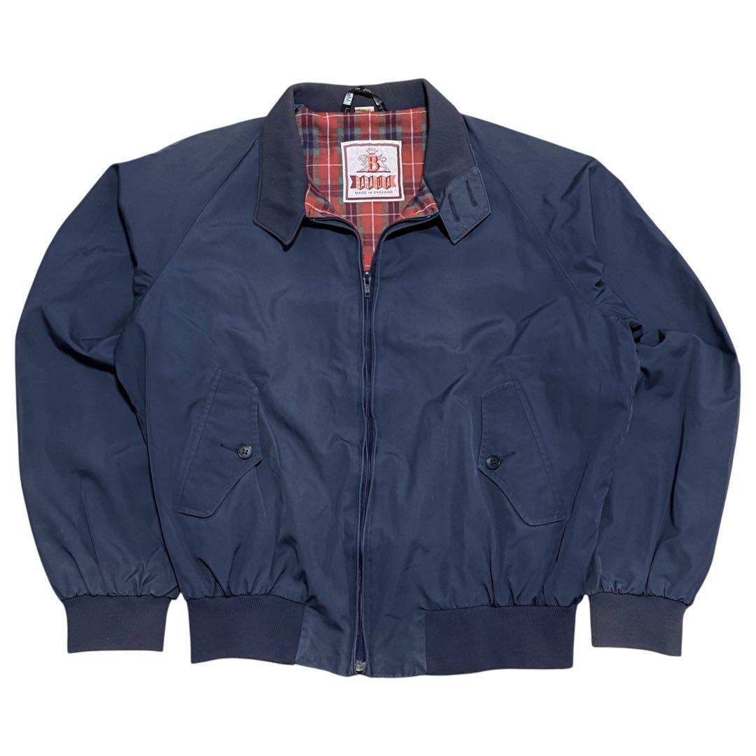 90s バラクータ Baracuta G9 ハリントンジャケット ネイビー L