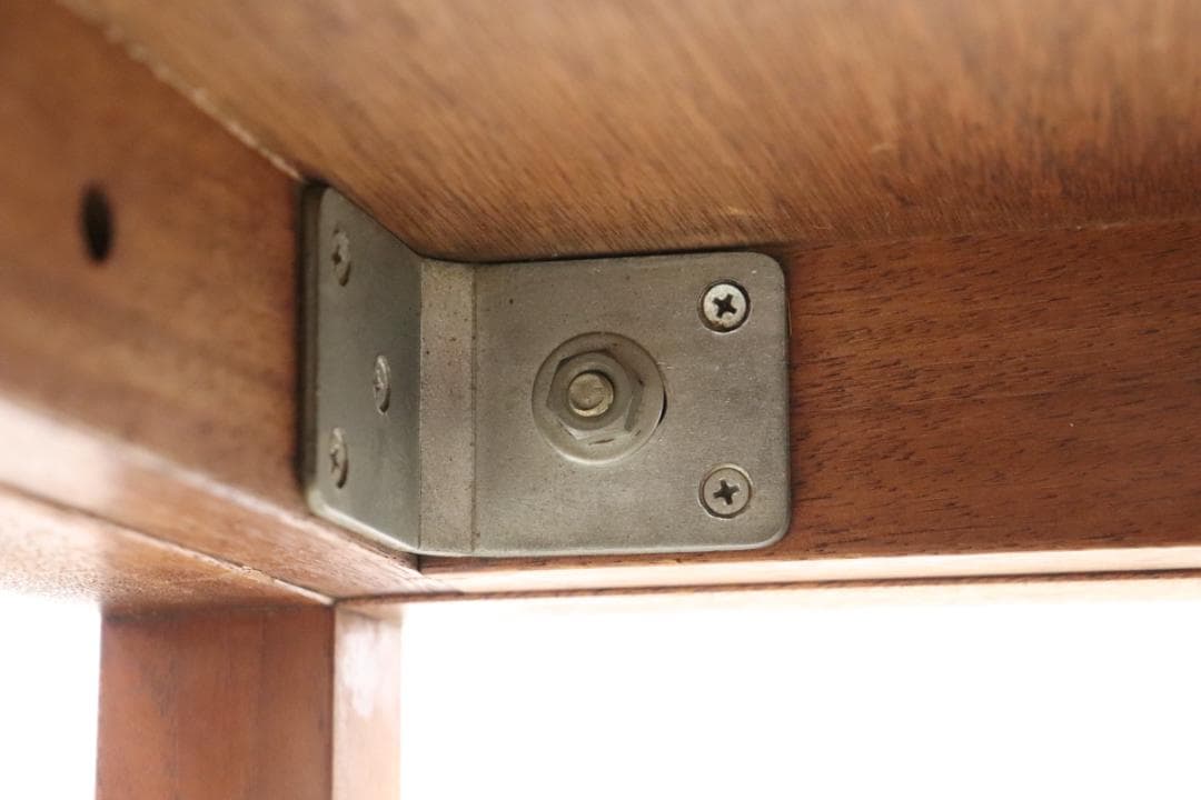 ヴィンテージ チーク材 正方形 センターテーブル スクエア ローテーブル