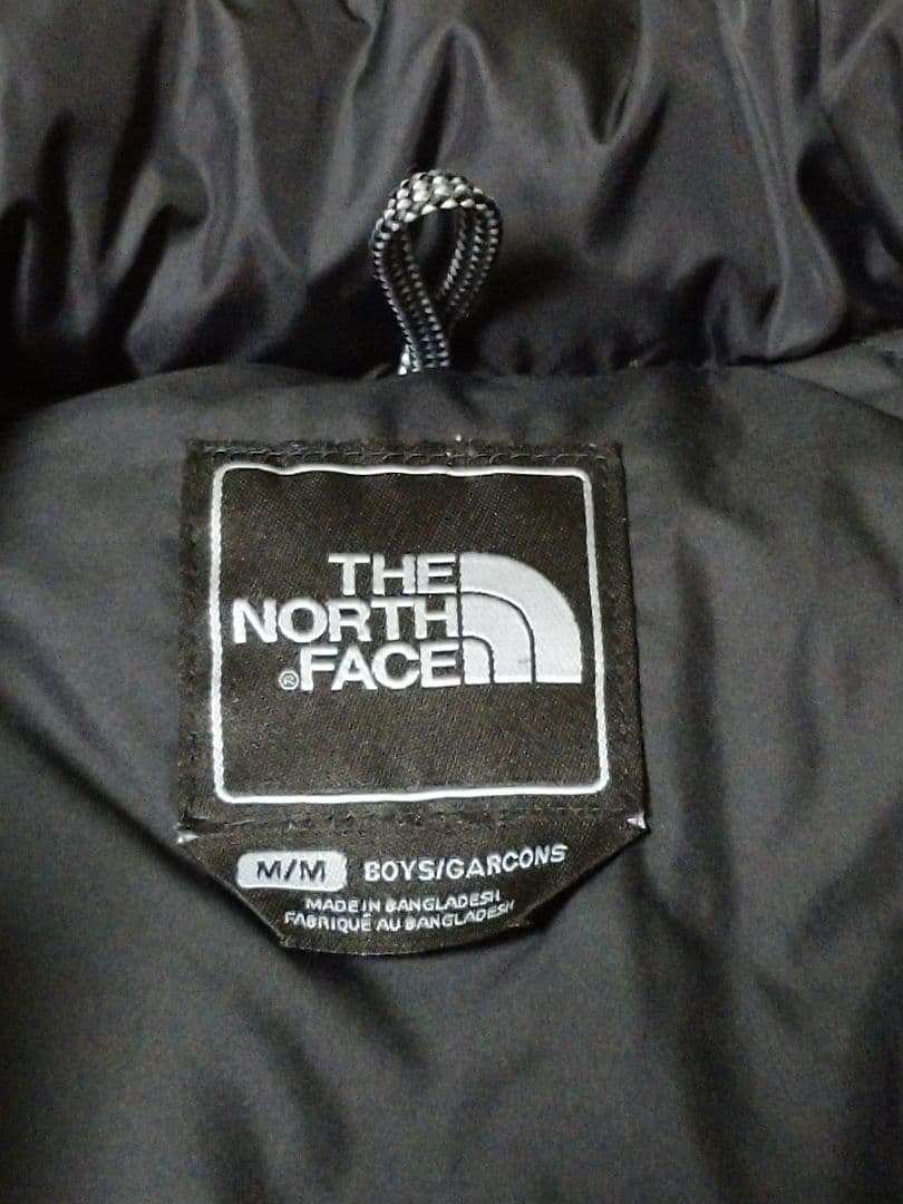 あらら様THENORTHFACEダウン600黒レディースMメンズ細めS美USED