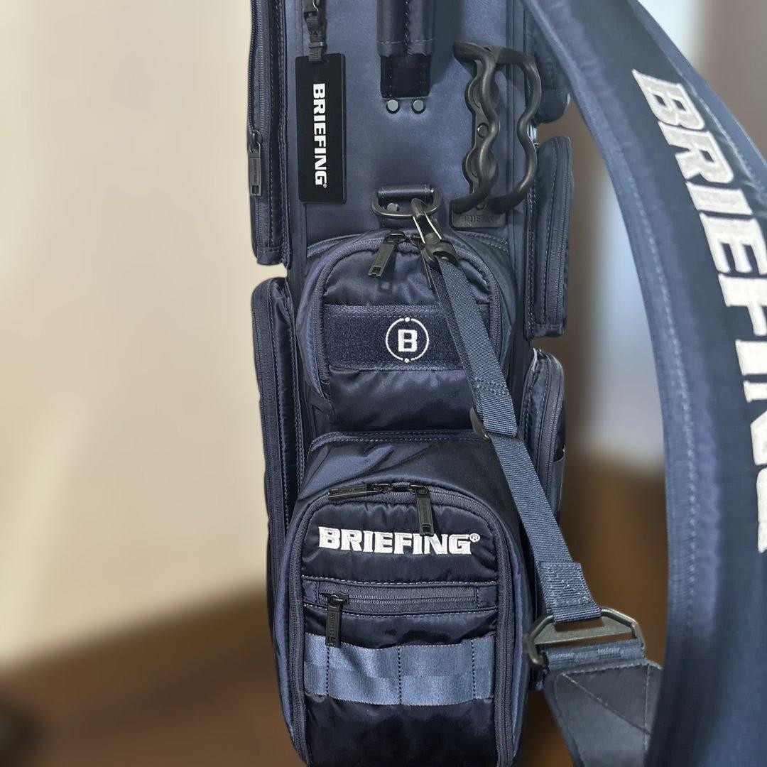 ブリーフィング　キャディバッグ　ネイビー　ユニセックス　極美品