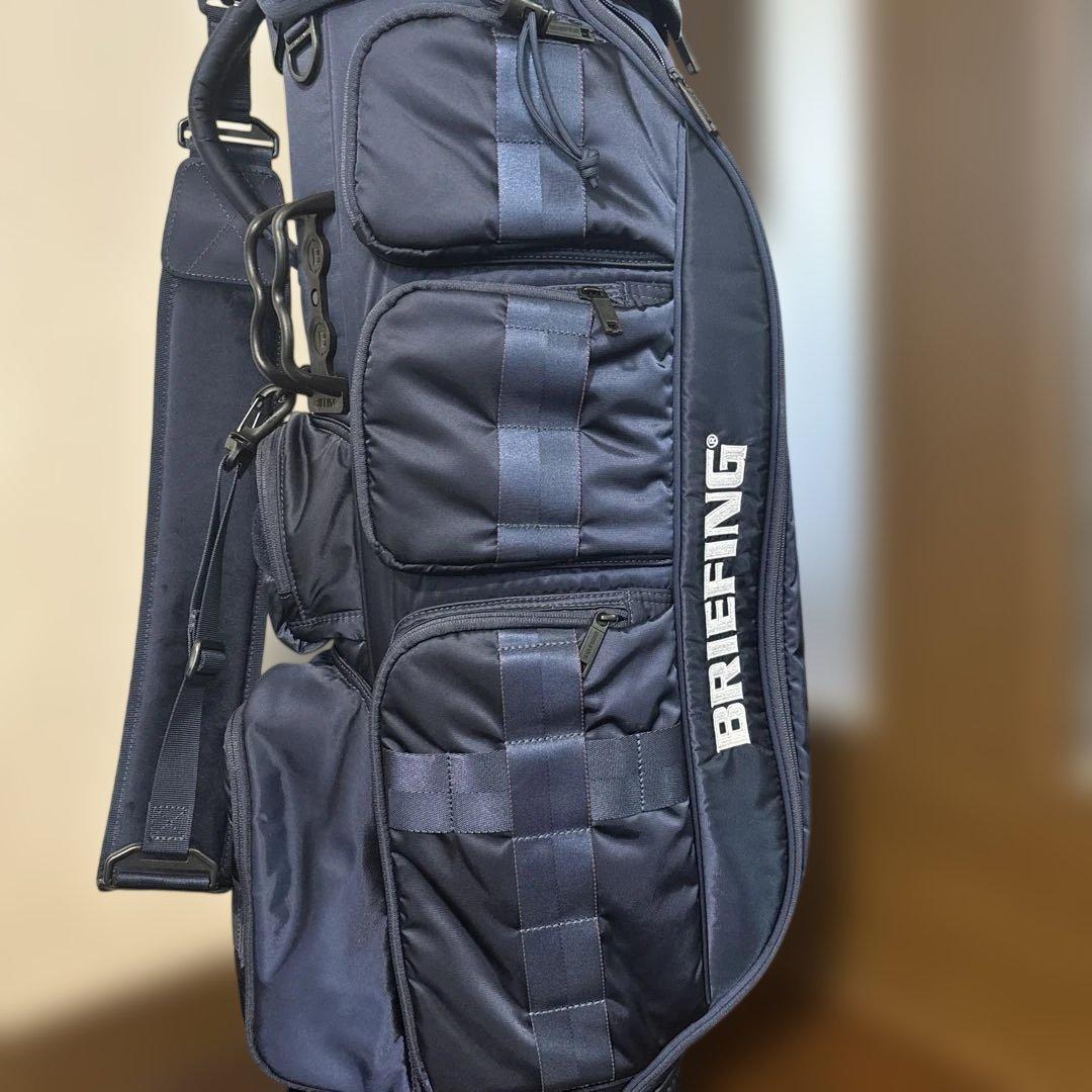 ブリーフィング　キャディバッグ　ネイビー　ユニセックス　極美品