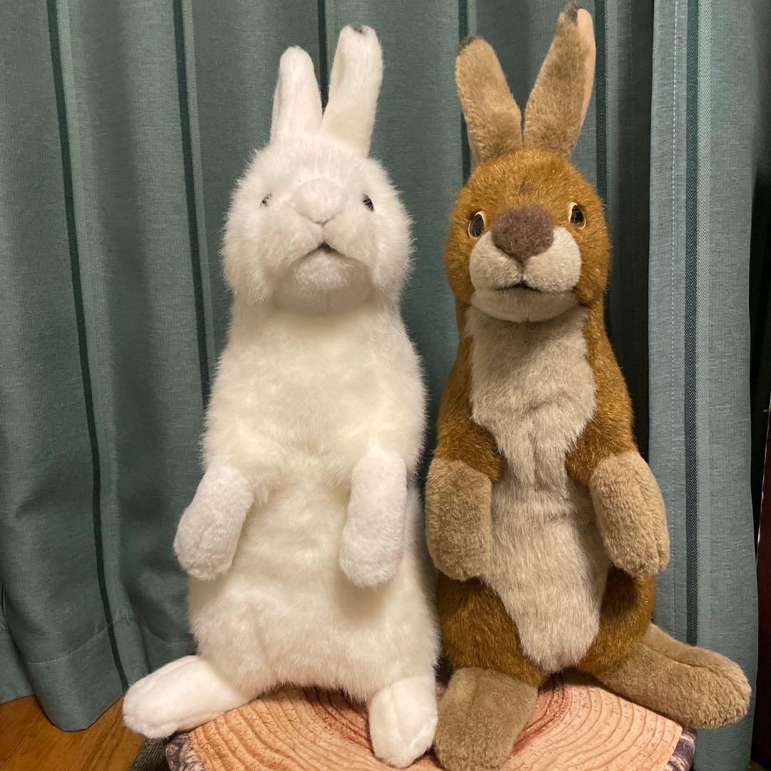 やまね工房　ノウサギ(夏毛・冬毛)