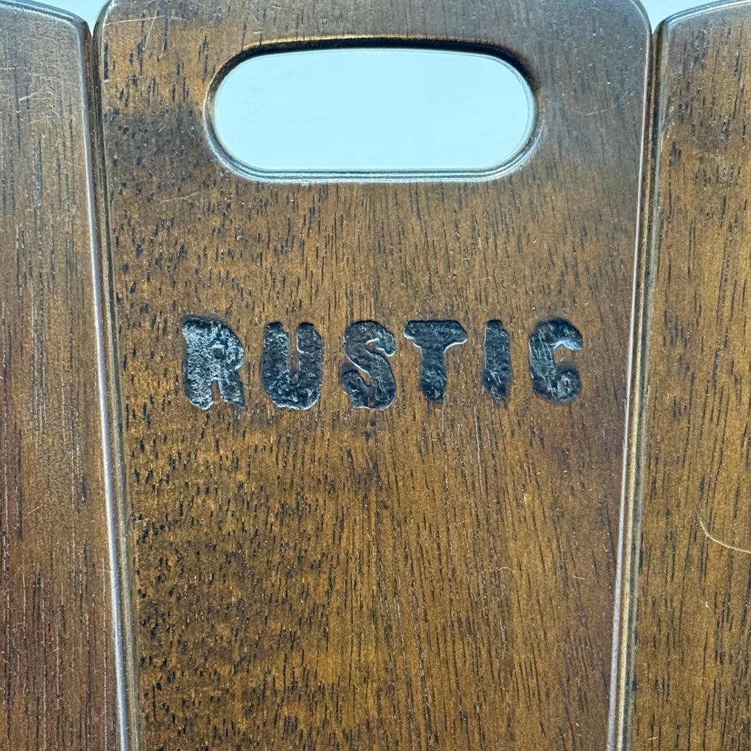 H21K3b カリモク ルスティック ダイニングチェア 2脚セット