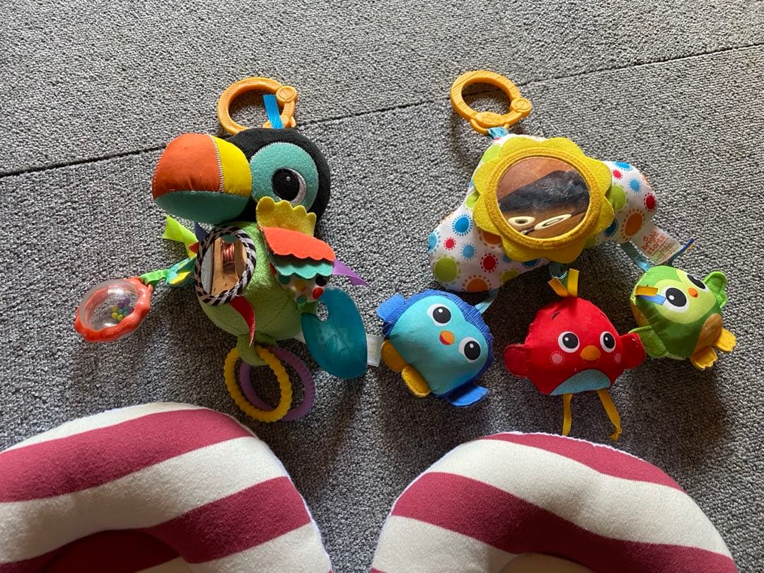 美品◼️エアバギーAIRBUGGYココダブルフロムバースEX新生児〜アースグレー