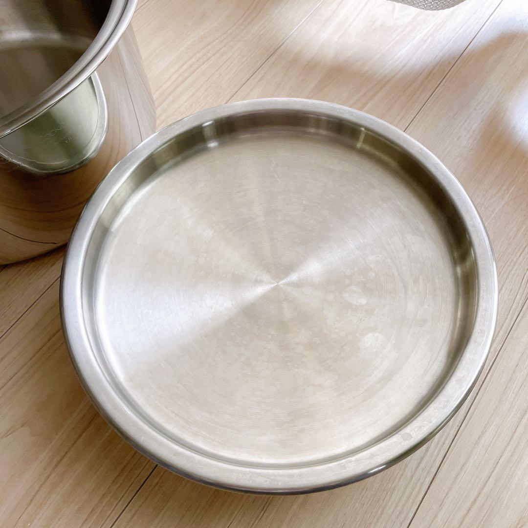 レインボークッカー　内径26cm 寸胴鍋　タッパーウエア　両手鍋　深型　IH対応