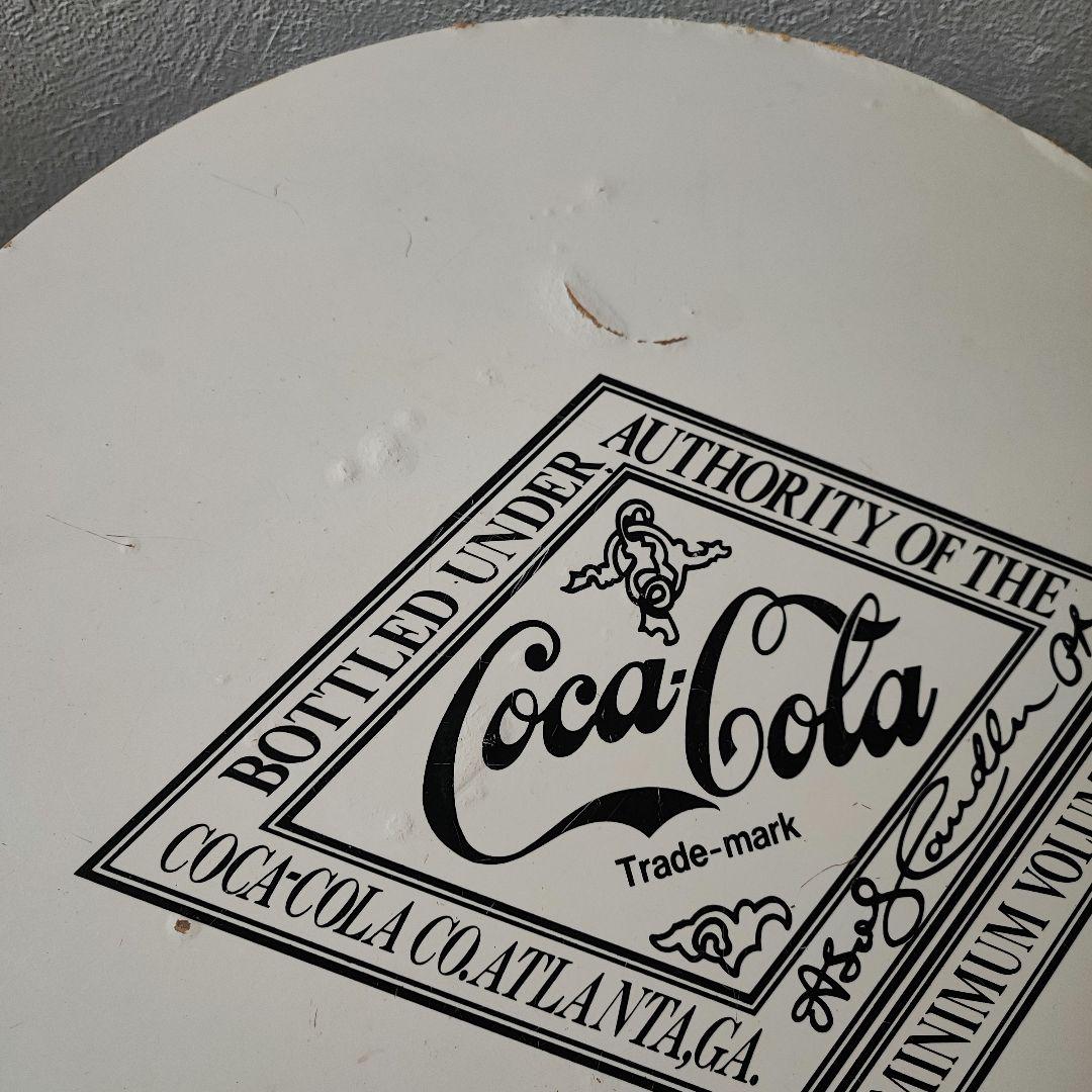 CocaCola ビンテージ カフェテーブル サイドテーブル W450 H640