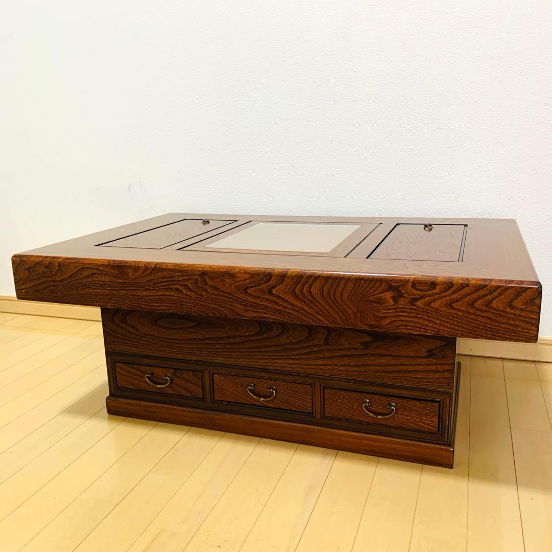 高級 囲炉裏　テーブル　昭和レトロ アンティーク　古民家 家具 長火鉢