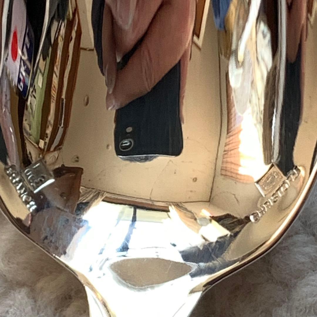 美品　クリストフル　コーヒースプーン　6本セット　銀メッキ　FRANCE刻印あり